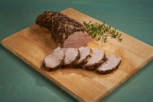 Herb rubbed pork outlet tenderloin