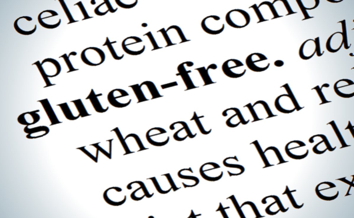 Text image that says "Gluten Free"