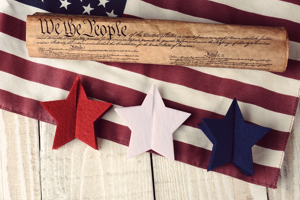 Constitution Flag and Stars