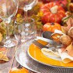 Thanksgiving dinner decoration.