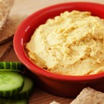 Humous Dip with Pitta Bread