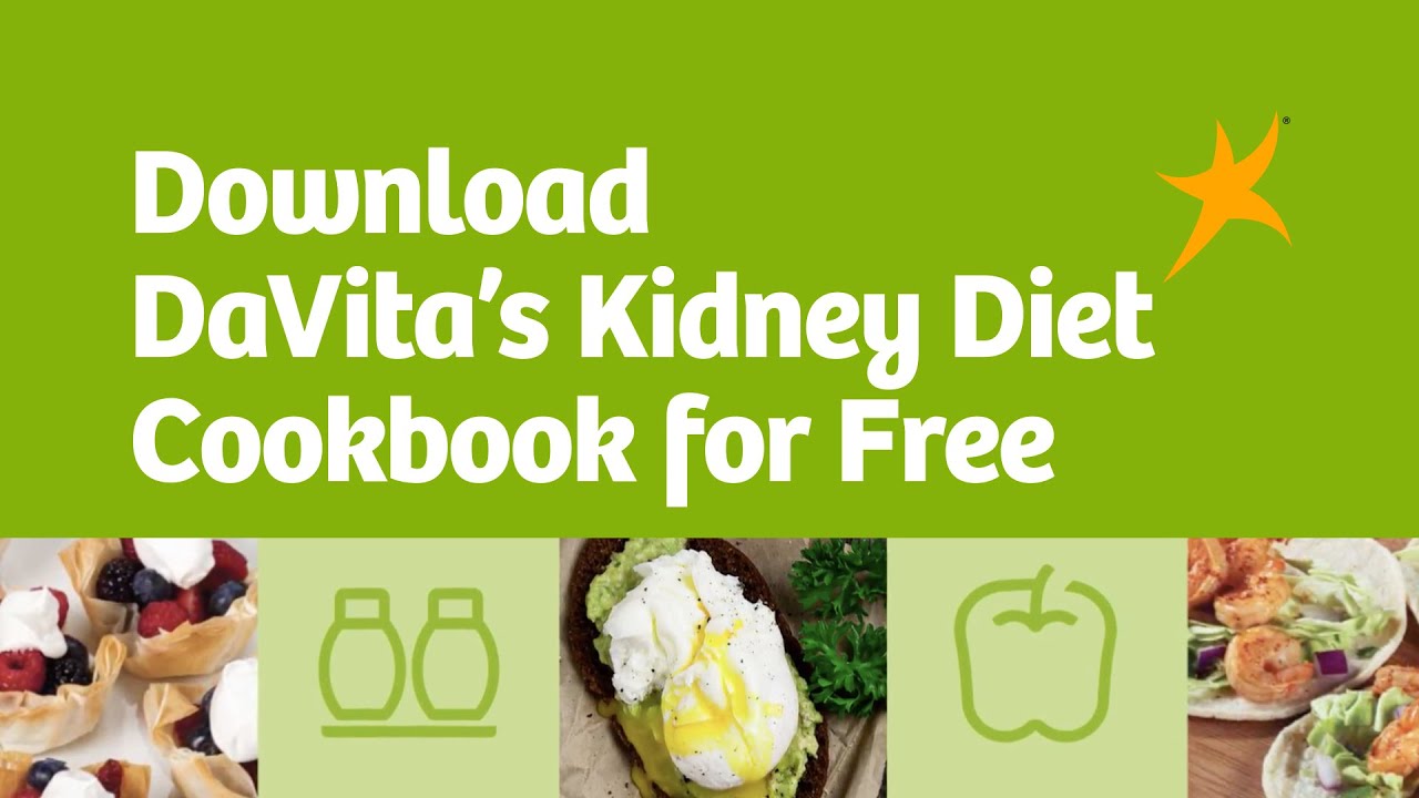 Download DaVita's Kidney Diet Cookbook for Free Cover Image