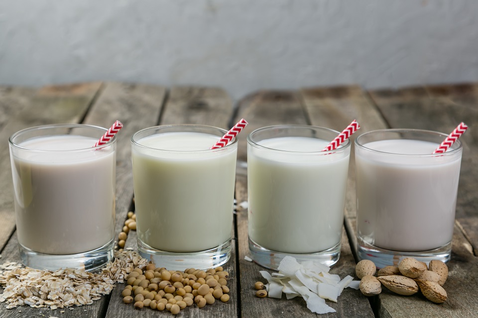 Non dairy milk concept
