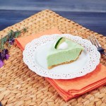 Frozen pie slice placemat napkin