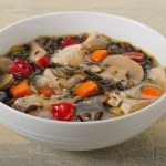 Turkey, Wild Rice and Mushroom Soup; Soup Stove Top Turkey; 2017 Lifelines;