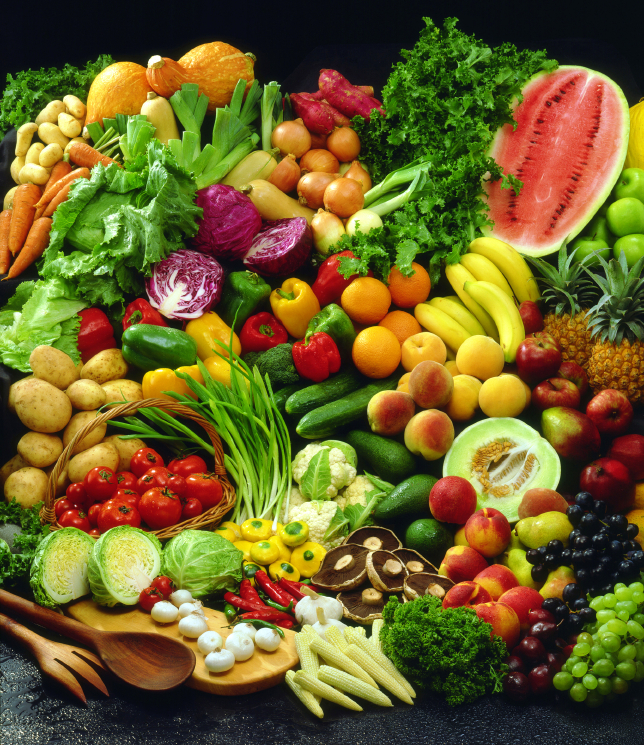 fruit and vegetables