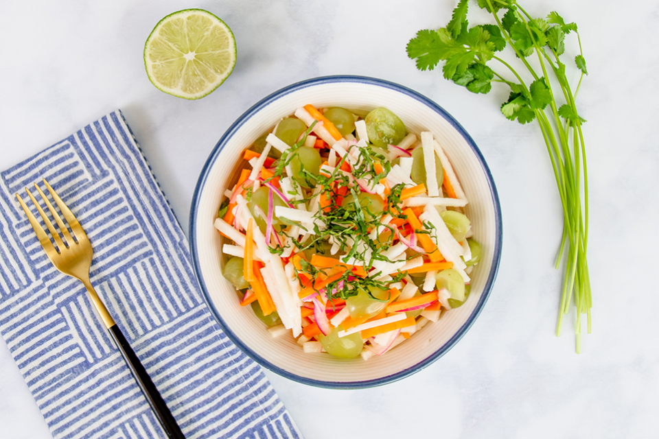 Jicama recipe image from the cookbook