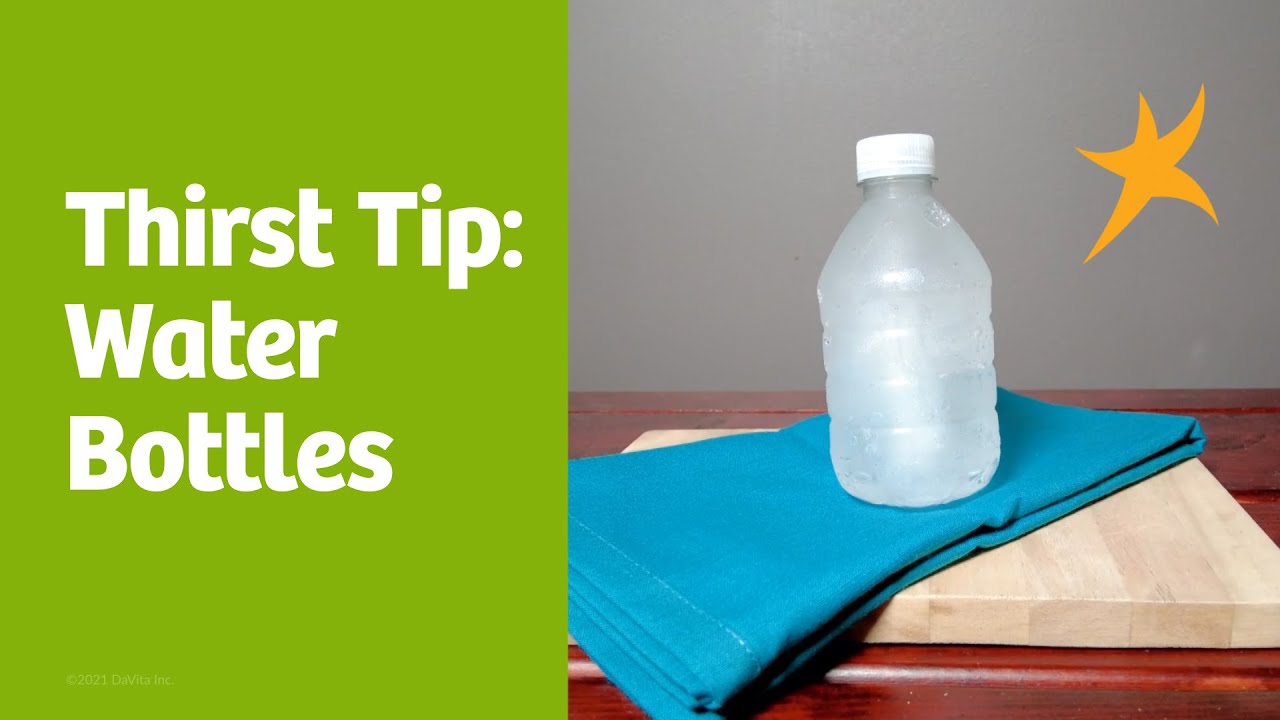 Using a Frozen Water Bottle to Help Control Thirst Cover Image