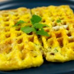 Waffle Iron Omelet