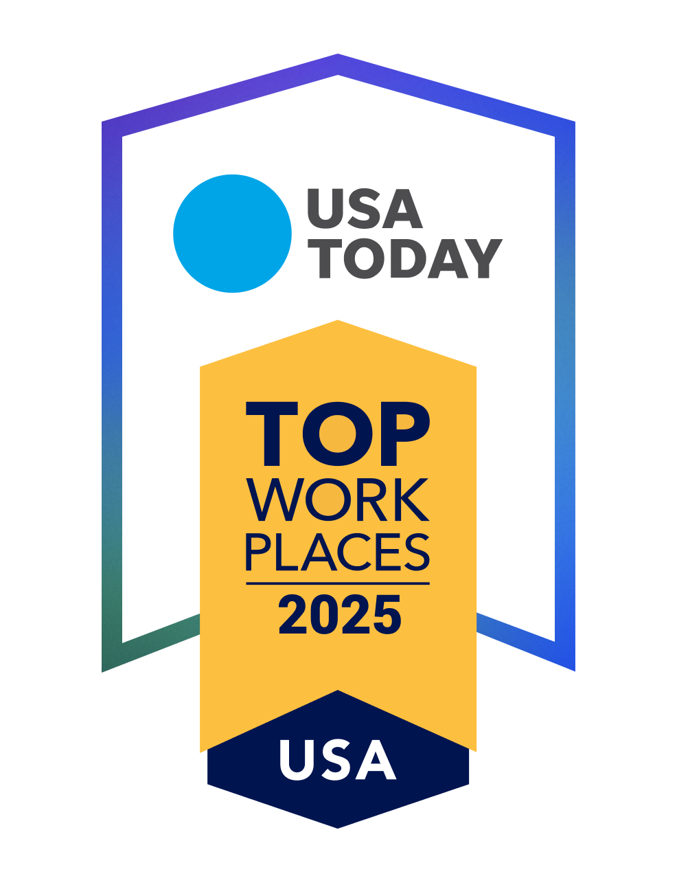 USA TODAY - TOP WORK PLACES 2025 USA