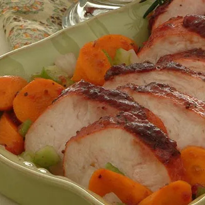 slow cooked turkey dish