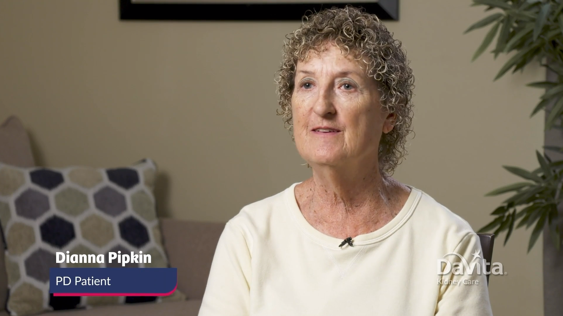Dianna Pipkin, PD Patient being interviewed
