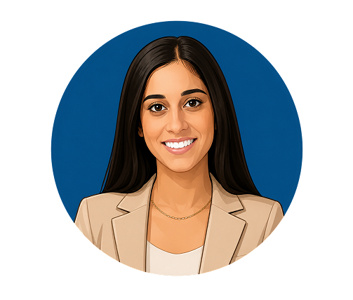 Alisha Prakash Illustrated Headshot
