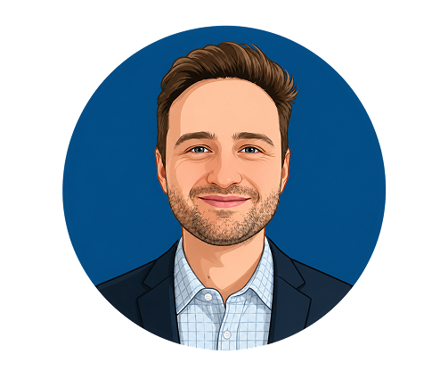 Emile Bjerkholt Illustrated Headshots