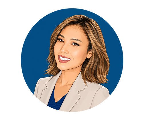 Jamie Ouyang Illustrated Headshot