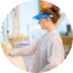 Medical Professional Working In A Lab