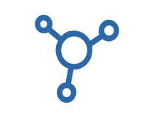 Icon of a molecule